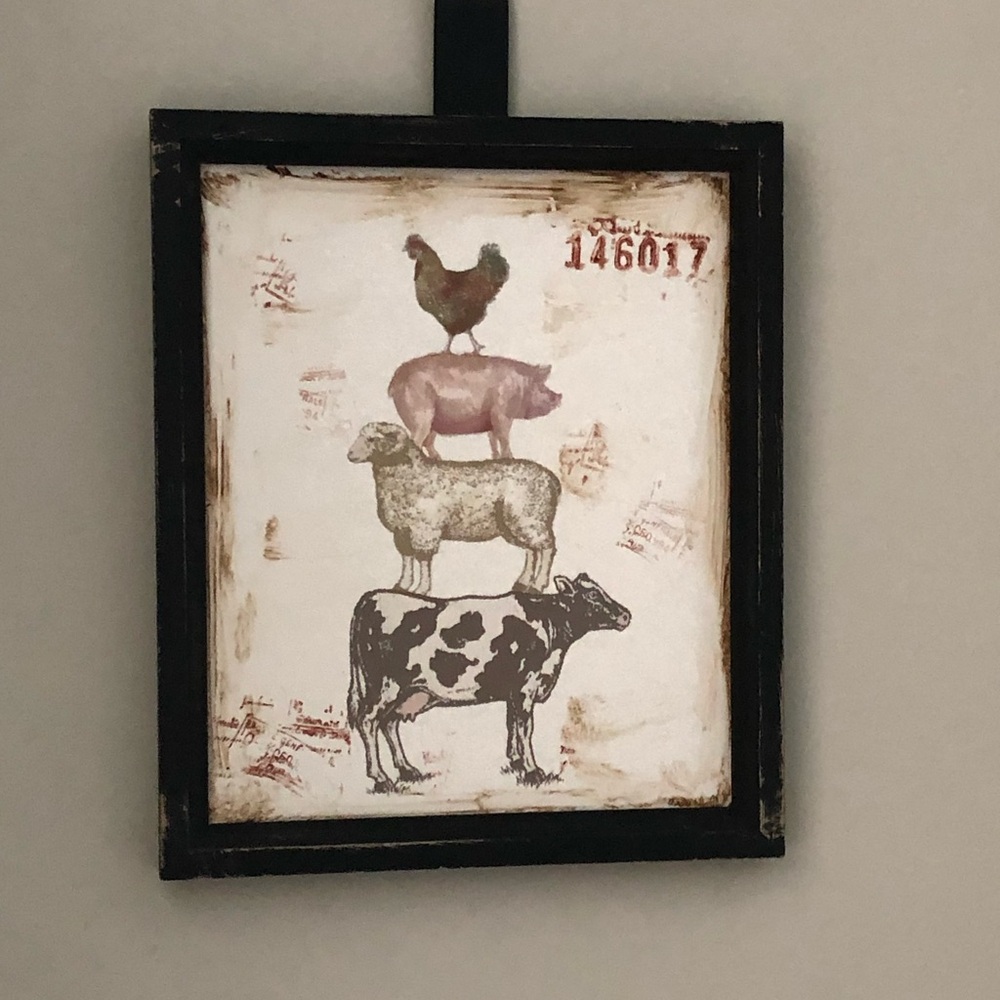 🐮Country inspired wall decor🐷🐔